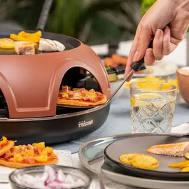 Tristar Pizza Festa Gourmet – Pfännchen für 6 Personen Ø25cm