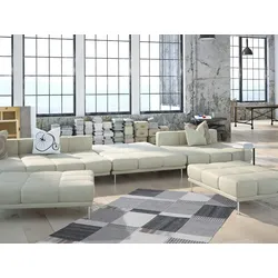 Teppich KAYOOM "Liana 210", beige (natur), B:160cm H:10mm L:230cm, Wolle, Teppiche, Handgefertigter Seidenteppich, Unikat, mit Echtheitszertifikat
