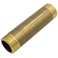 Stabilo-sanitär Stabilo-Sanitaer Messing Rohrdoppelnippel 1 1/4 Zoll x 150