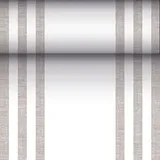 Papstar Tischläufer ROYAL Collection 88755 grau, weiß 40,0 cm x 24,0 m, 1 Rolle