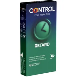 Non Stop – 6 Retard-Kondome mit Benzocain für längeren GV (6 Kondome) 6 St