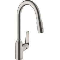 Hansgrohe Focus M42 220 2 jet messing edelstahl Finish 71800800