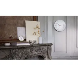 Arne Jacobsen Clocks Bankers Wanduhr 29 cm Ø 29 cm weiß