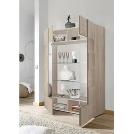 Home Affaire Standvitrine Dama 166 x 121 x 0 cm Braun