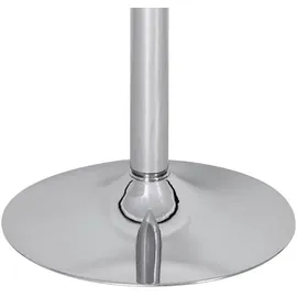 AMSTYLE Stehtisch rund 60,0 x 60,0 x 105,0 cm Silber