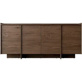 Mirjan24 Kommode Japandi K4D 200 x 90 x 38 cm Braun