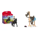 SCHLEICH 42640 Horse Club Tori & Princess, ab 5 Jahren, Horse Club - Spielset, 11 Teile & 42613 Accessoires Pferdetransporter, ab 5 Jahren, Horse Club - Spiel-Zubehör, 9 x 5 x 14 cm