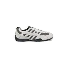 GEOX U Snake ORIGINAL A Sneaker, Off White/Dk Grey, 47