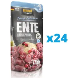 BELCANDO Ente mit Reis & Preiselbeeren 24x125 g
