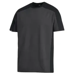 FHB® T-Shirt zweifarbig MARC, anthrazit/schwarz 1 Stück, Größe: XXL