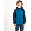 Kinder Skifahren Jacke - Kids Switch Out Hybrid BLAU 146-152cm 11-12J