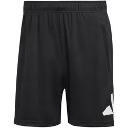 adidas Train Essentials Logo Training Shorts Herren IB8121 - black/white XL/7"