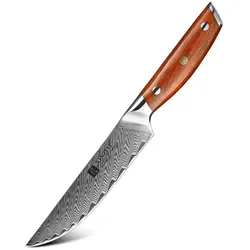 XinZuo - Damast Steakmesser - B27 Yi Serie