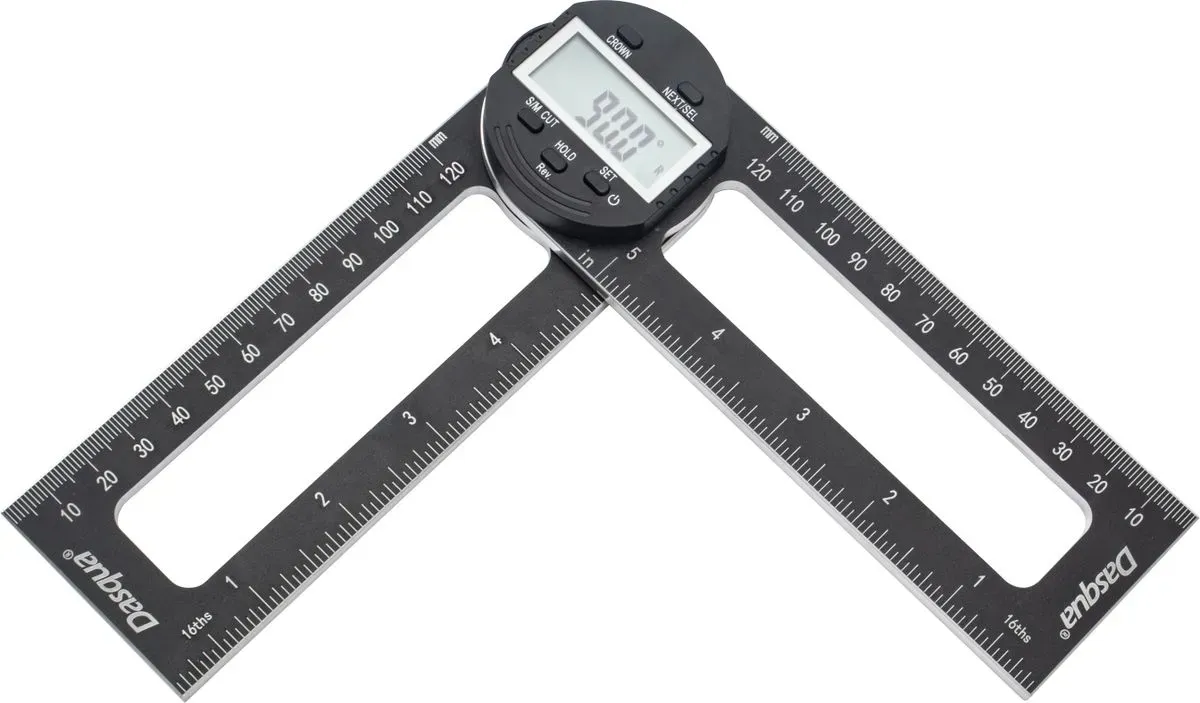 Dasqua digitaler Winkelmesser, einstellbar, 1804-6771