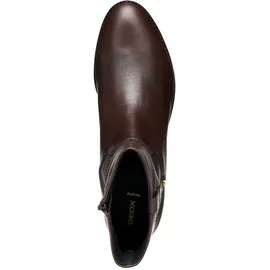 GEOX WOMAN D FELICITY ANKLE BOOTS DK BROWN 40_EU