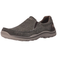 Skechers Herren Expected-Avillo Mokassin, Dunkelbraun, 48.5 EU - 48.5 EU