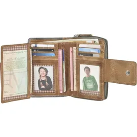 Mika Geldbörse Damen Portemonnaie grau