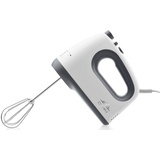 eta Handmixer Crema II ETA005290000, 300 W, Handmixer mit Edelstahl-Aufsätzen grau|weiß