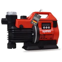 Grafner Digitaler Hauswasserautomat Hauswasserwerk 650 Watt 3300 l/h LCD-Display