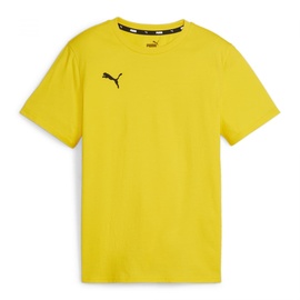 Puma teamGOAL Casuals T-Shirt Jungen 07 faster yellow/black 164