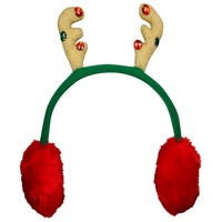 Capelli New York Ohrenwärmer Earmuff im Weihnachts-Design bunt|goldfarben|grün|rot