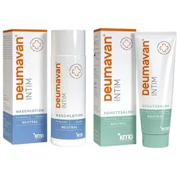 Deumavan Intim Waschlotion Neutral und Schutzsalbe neutral