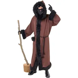 Kultiges Knecht Ruprecht Kostüm - Einheitsgroesse-M-XL