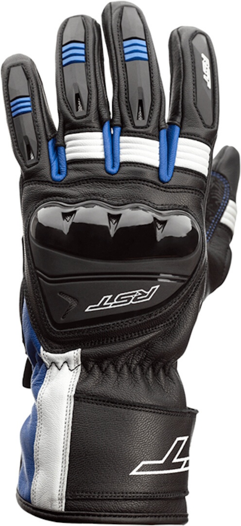 RST Pilot Handschoenen van de motorfiets, zwart-blauw, XL