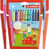 Stabilo Filzstift 12 St. mehrfarbig