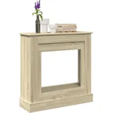 Kaminumrandung Sonoma-eiche 90x30x90 Cm Holzwerkstoff