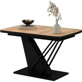Vicco Fenaro 120 x 77,4 x 80 cm Eiche/Schwarz