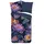 Pure Sharira Gezeichnete Blume Blau 200 x 200 cm + 2 x 80 x 80 cm