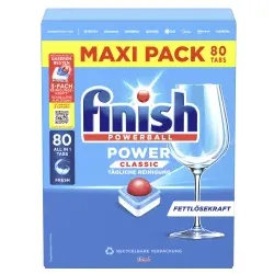 Finish Power All in 1 Classic Tabs, Powerball-Technologie 3291459 , 80 Tabs - Karton