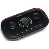 FOCUSRITE Vocaster zwei Podcast-Interface Mit 2 Mikrofoneingängen und 2 Kopfhörerausgängen