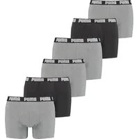 Puma Herren 6er Pack Figurbetont-Everyday Boxer 3P, M