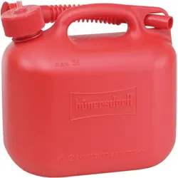 Benzinkanister mit UN-Zulassung -  rot / 5
