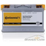 CONTINENTAL AUTOBATTERIE 12V STARTERBATTERIE 80Ah 800A AGM L4 MIT START STOP