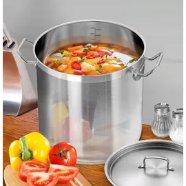 NutriChef Kochtopf 38L 52 cm rund