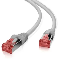 Herweck Helos Patch-Kabel SFTP, Cat 6 grau 0,25m