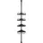 Songmics Duschregal 4 Ablagen 25 cm x 35 cm x 305 cm Schwarz