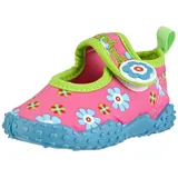Playshoes Kinder Aquaschuhe Aqua-Schuhe Blumen, Pink | Gr.: 20/21