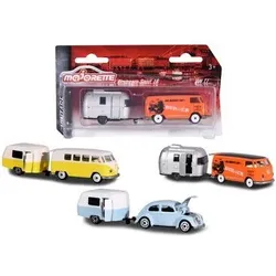 MAJORETTE 212052014 Vintage Trailer Assortment, 3-fach sortiert