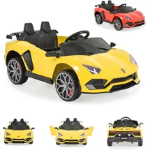 Moni Kinder Elektroauto Chiara Musik gelb (12 V)