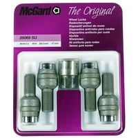 McGard Felgenschloßbolzen M14x1.50 - Kugelbund R14 - Länge 28.3mm (17mm Schlüsselweite)