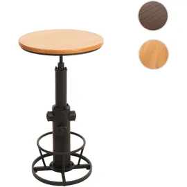 Mendler Bartisch HWC-N20 Ø 61 cm Natur