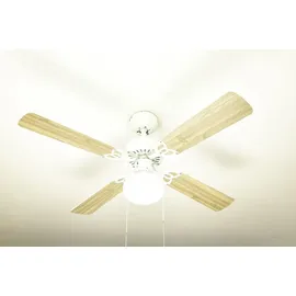 Westinghouse Vegas 105 cm Deckenventilator weiß/kiefer mit Licht