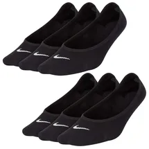 Nike 3PPK WOMEN'S Lightweight FOOTI BLACK/WHITE S