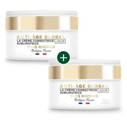 Yves Rocher - 1 + 1 Tagescreme Anti Âge Global - trockene Haut 50ml