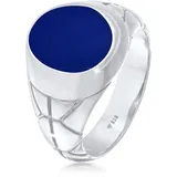 KUZZOI Ring saphir | Silber 56