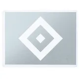 VertriebsArena GmbH Aufkleber HSV Aufkleber transparent silber blau